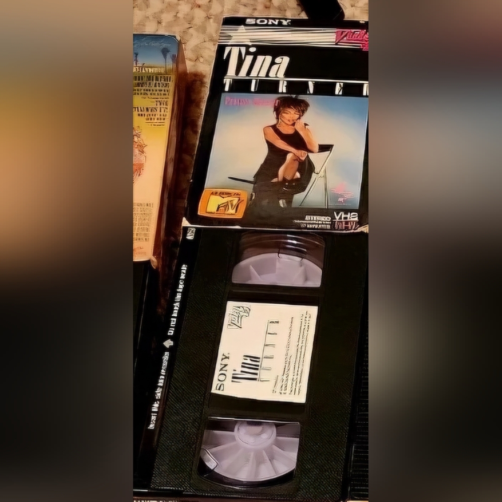Sony Tina Turner VHS Tape